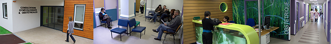 Accueil du service gynécologie/obstétrique